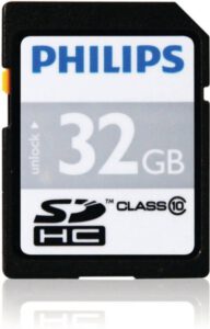 Philips 32GB SD Kaart class 10