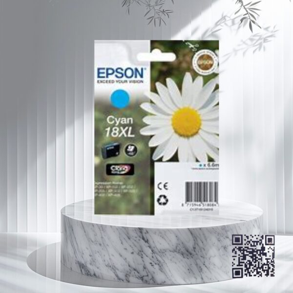 epson 18 xl cyaan