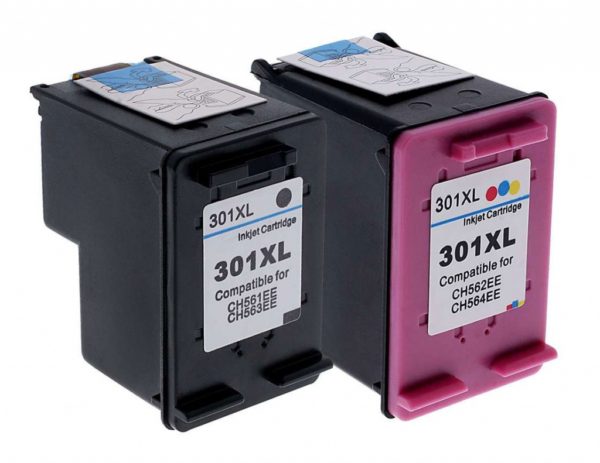 HP 301 Huismerk Cartridge BK en C