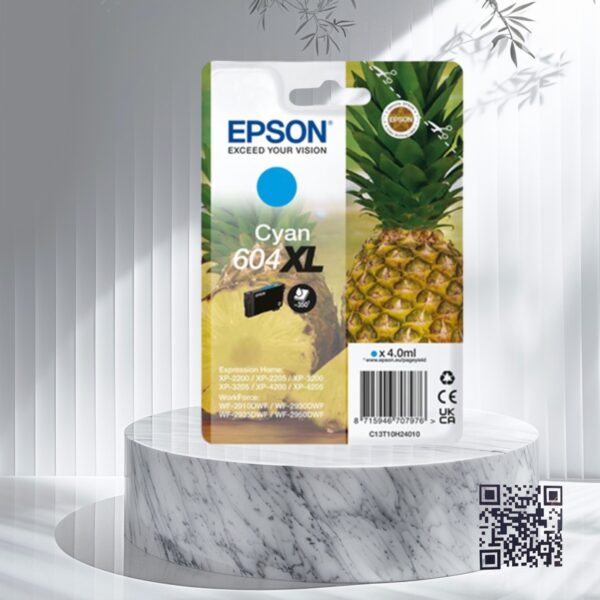 epson 604 xl cyaan