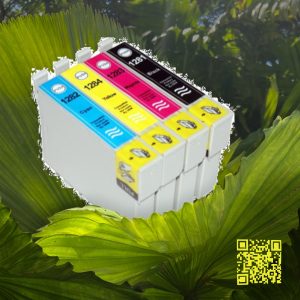 Epson T1281 T/M T1284 T1285 XXL Huismerk Cartridge
