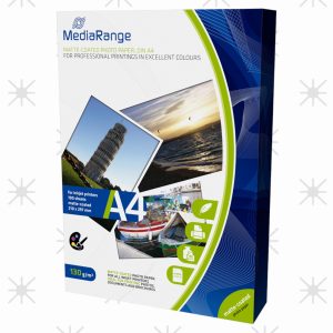 MediaRange-Fotopapier-Mat-A4-130-grm²-100-vellen
