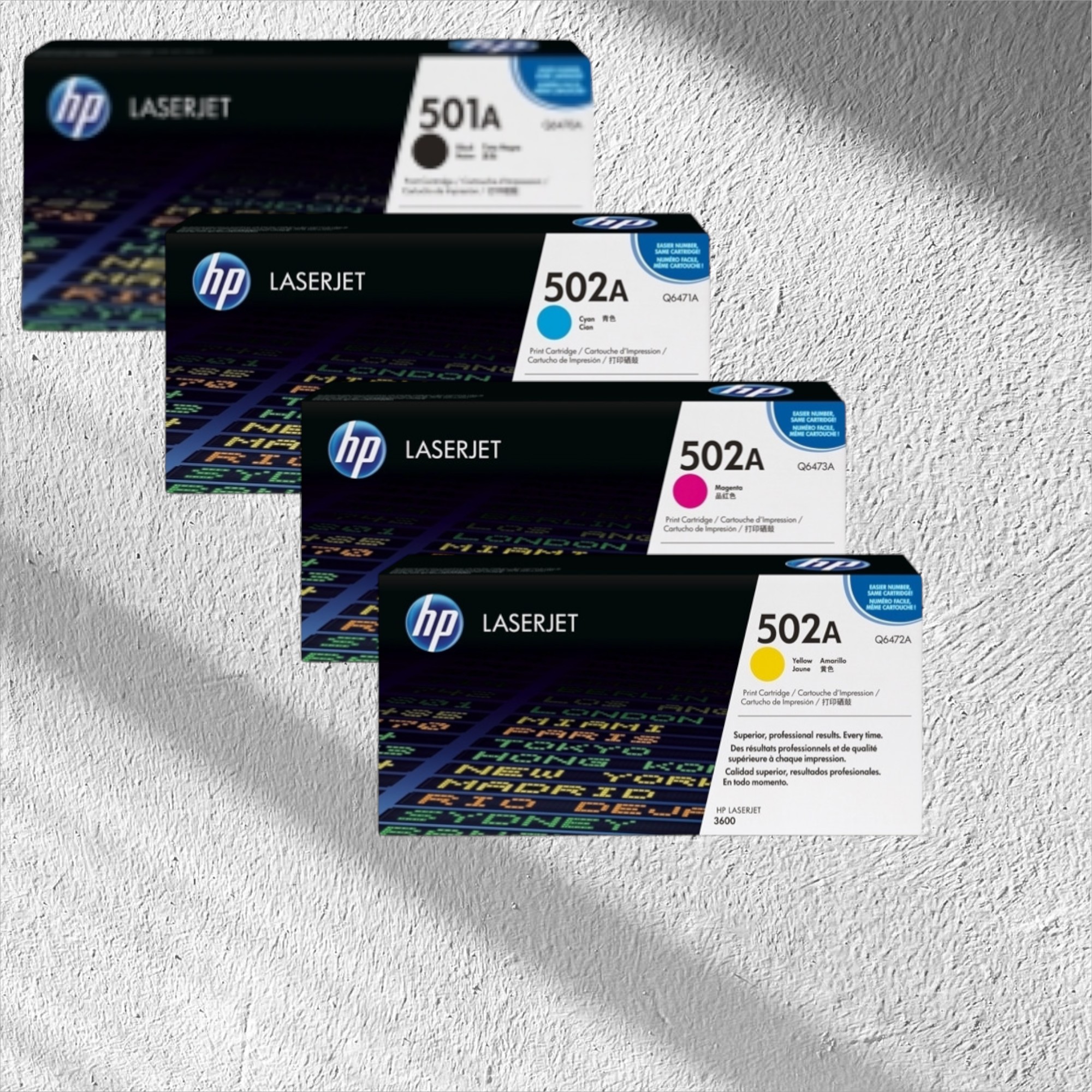 HP 501 / 502 / 503 originele toner